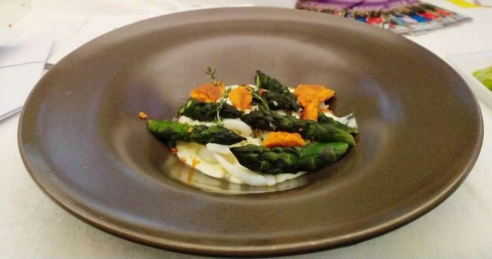 Show cooking asparago