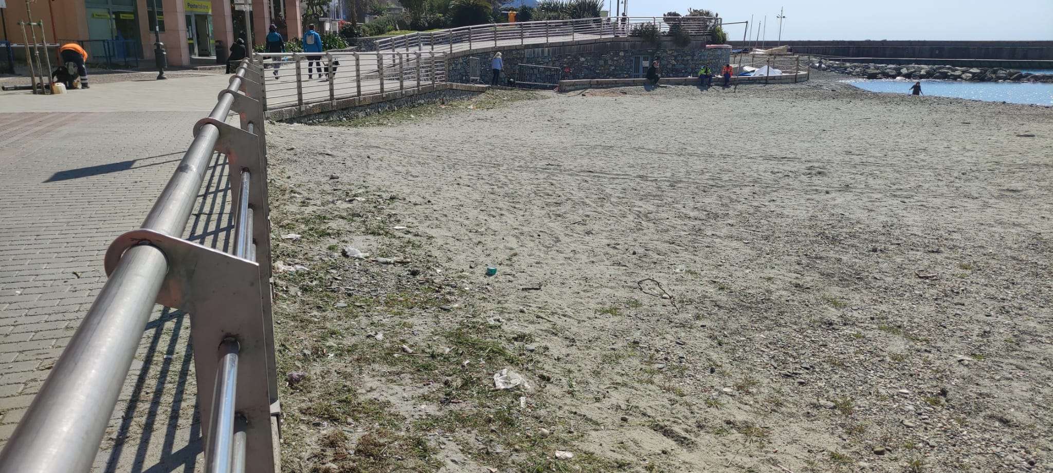 recco spiaggia spiagge pulizia lungomare