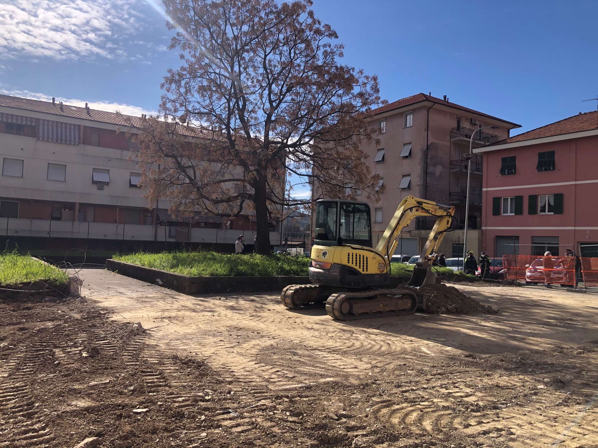 caperana chiavari lavori centro sportivo