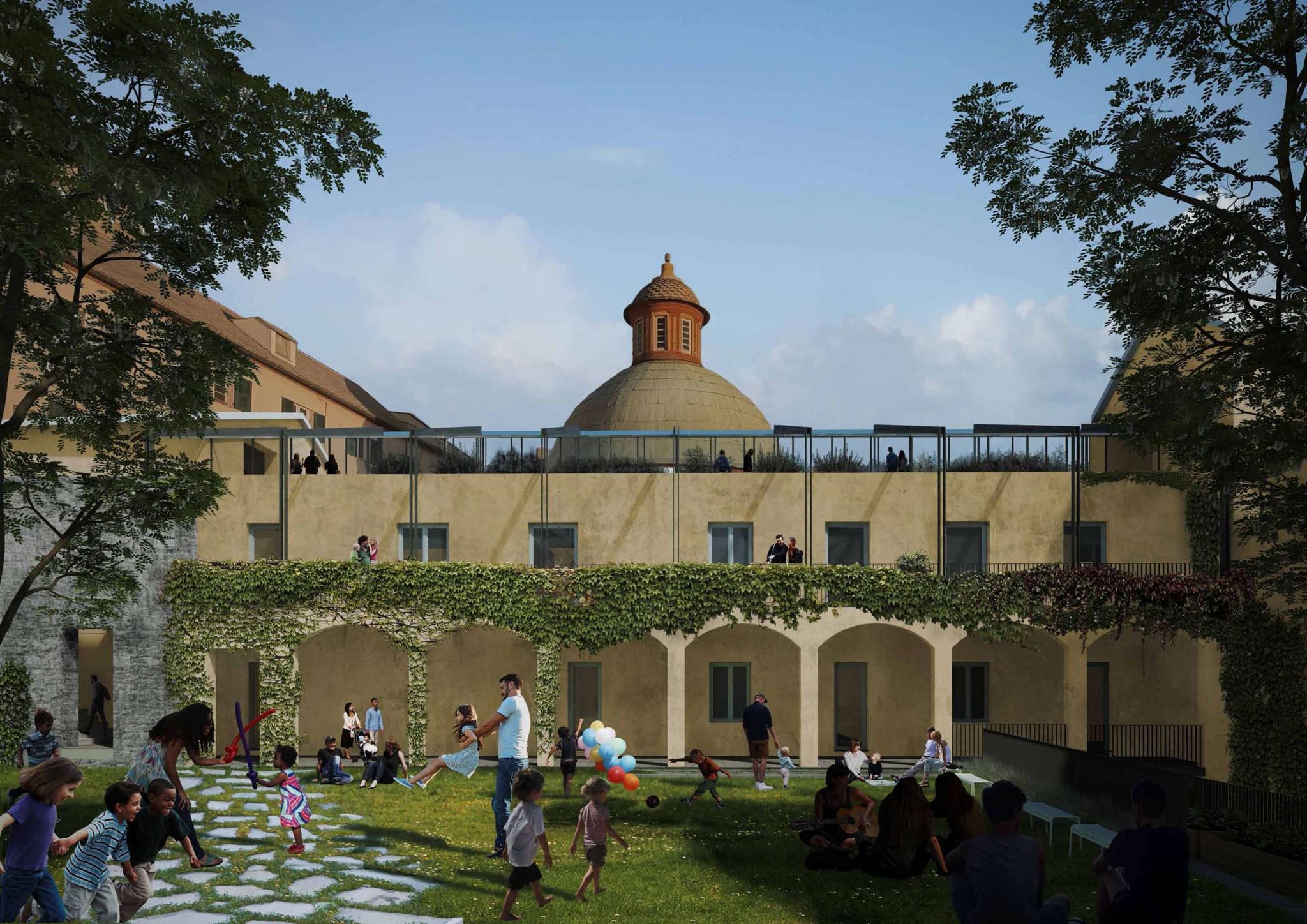 rendering palazzo via balbi 9