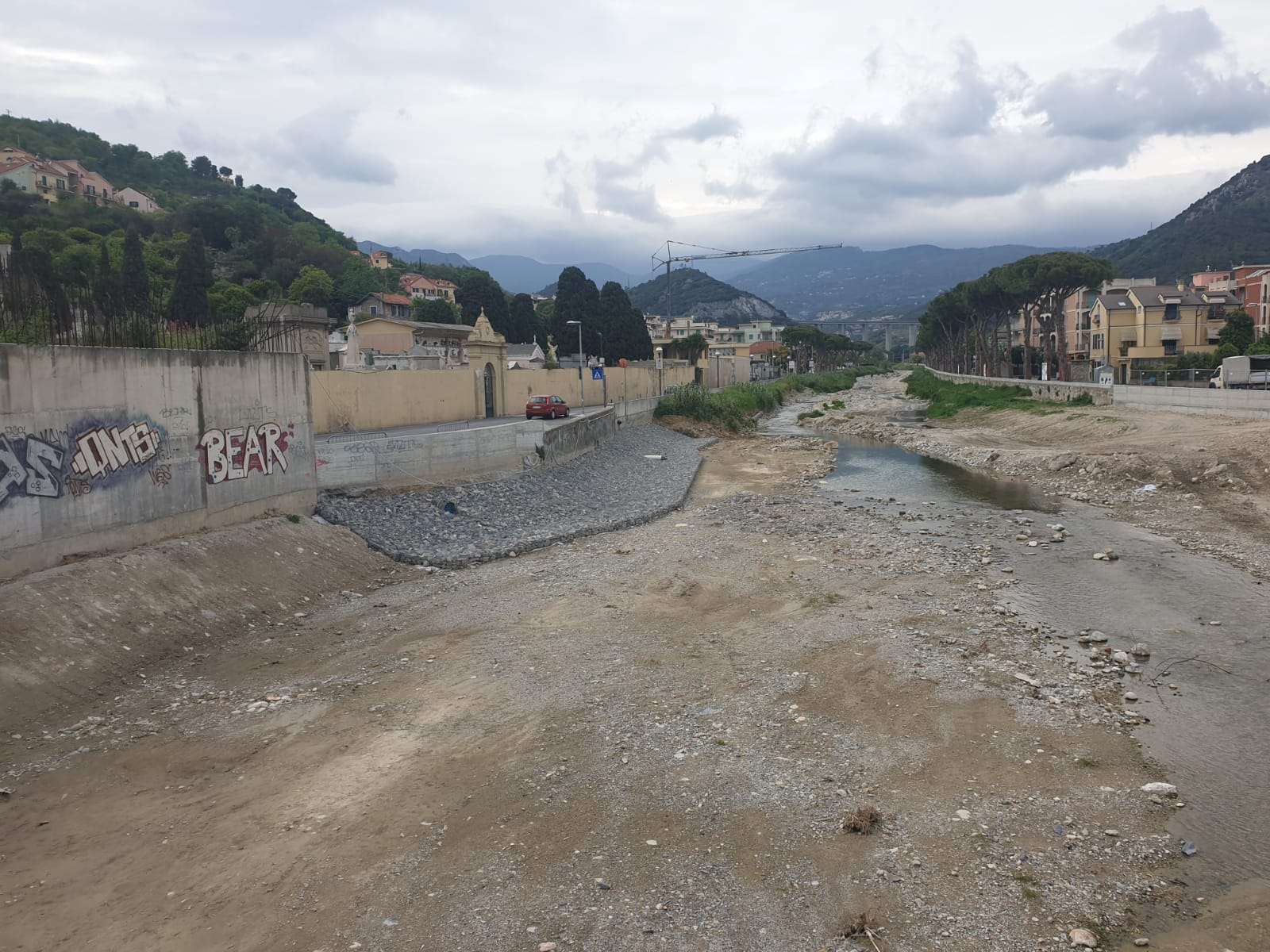 pietra ligure torrente maremola difesa suolo
