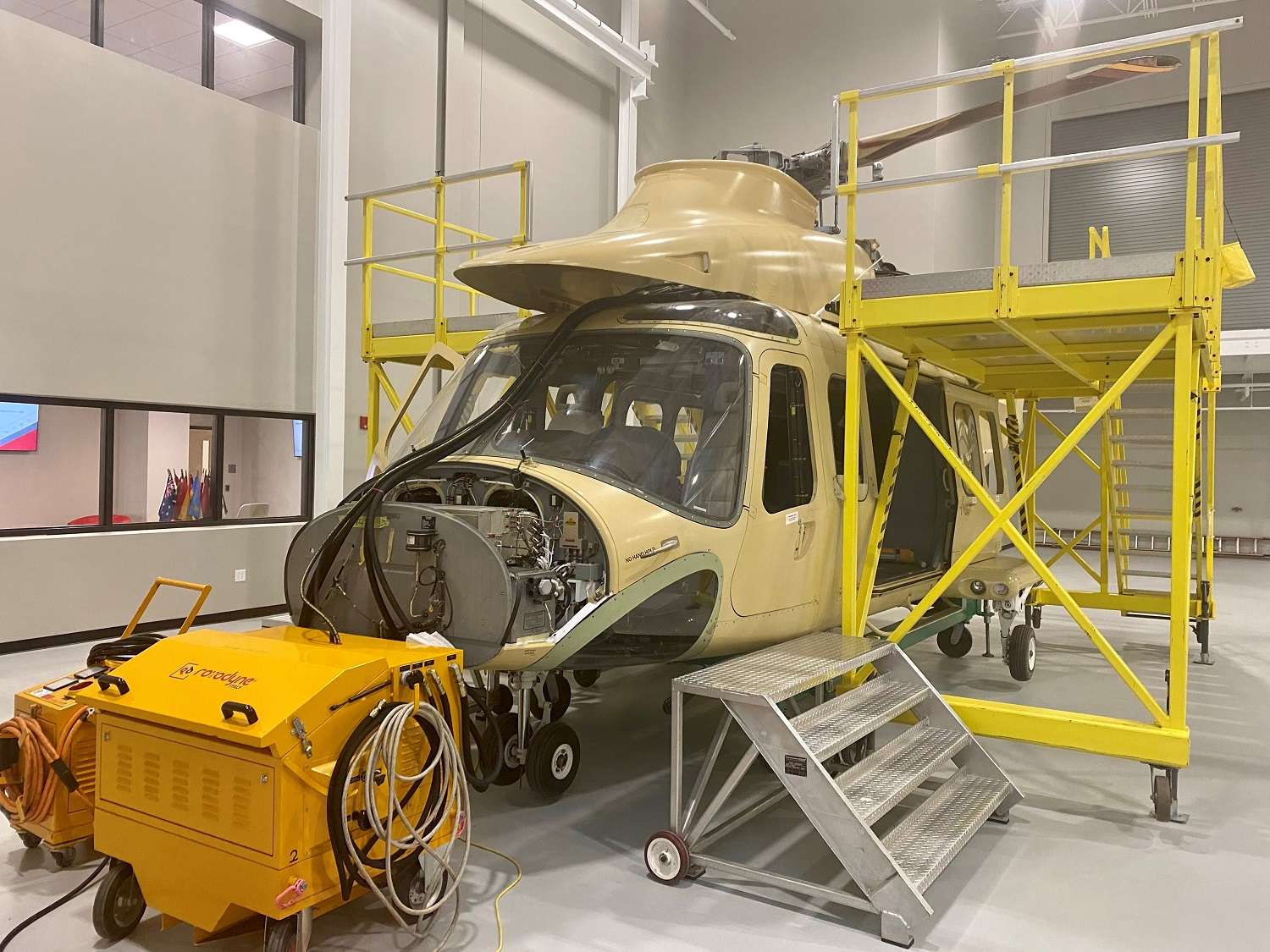 Maintenance Training Devices in Leonardo Helicopters Training Academy in the US