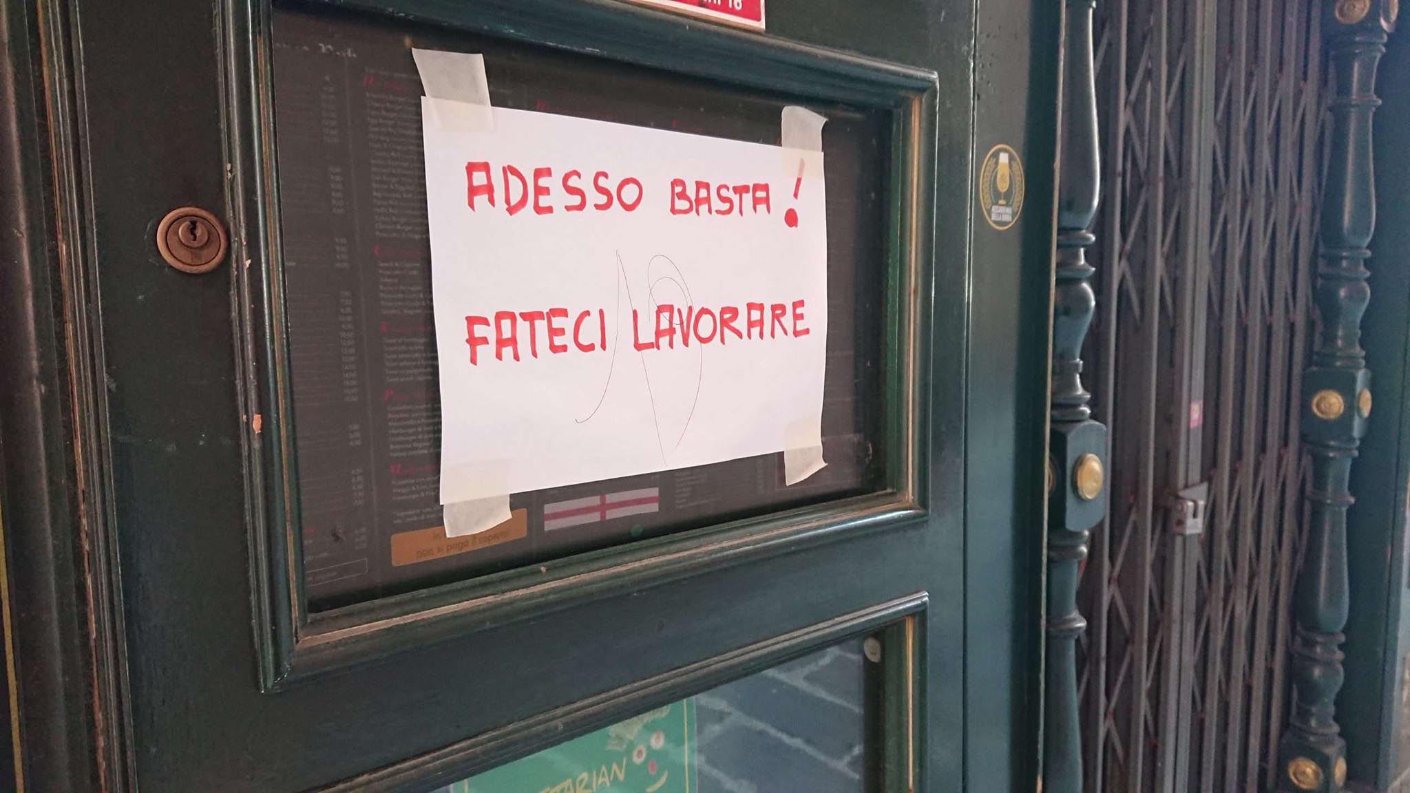 ristorazione covid lavorare