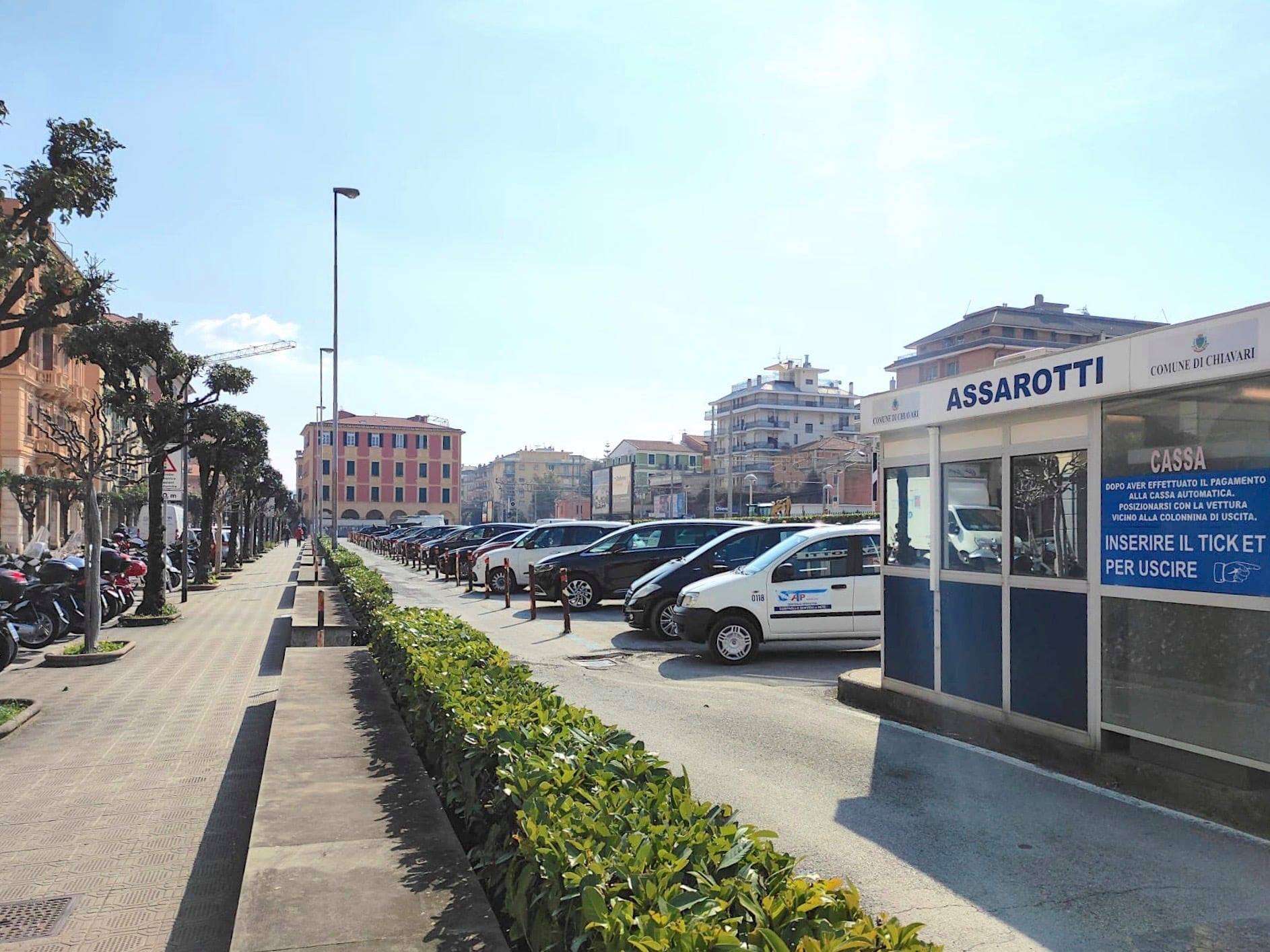 parcheggio assarotti chiavari