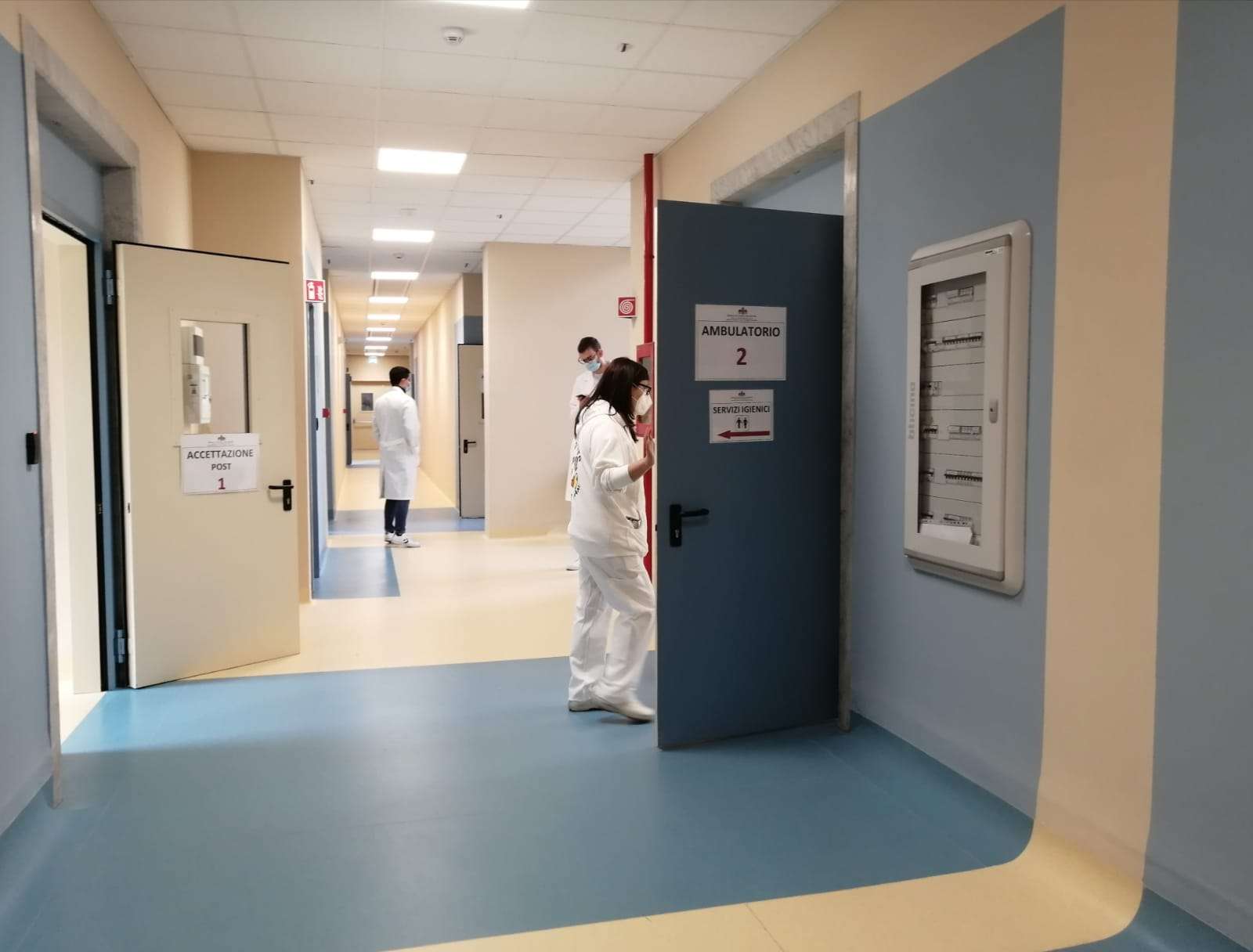 Nuovo centro vaccinale ospedale sanità