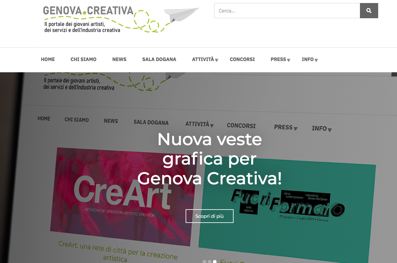 genova creativa nuovo sito