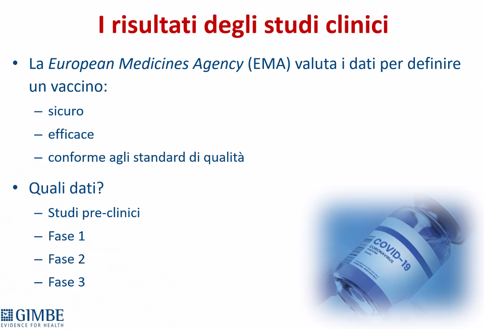 Fasi vaccini prima del commercio