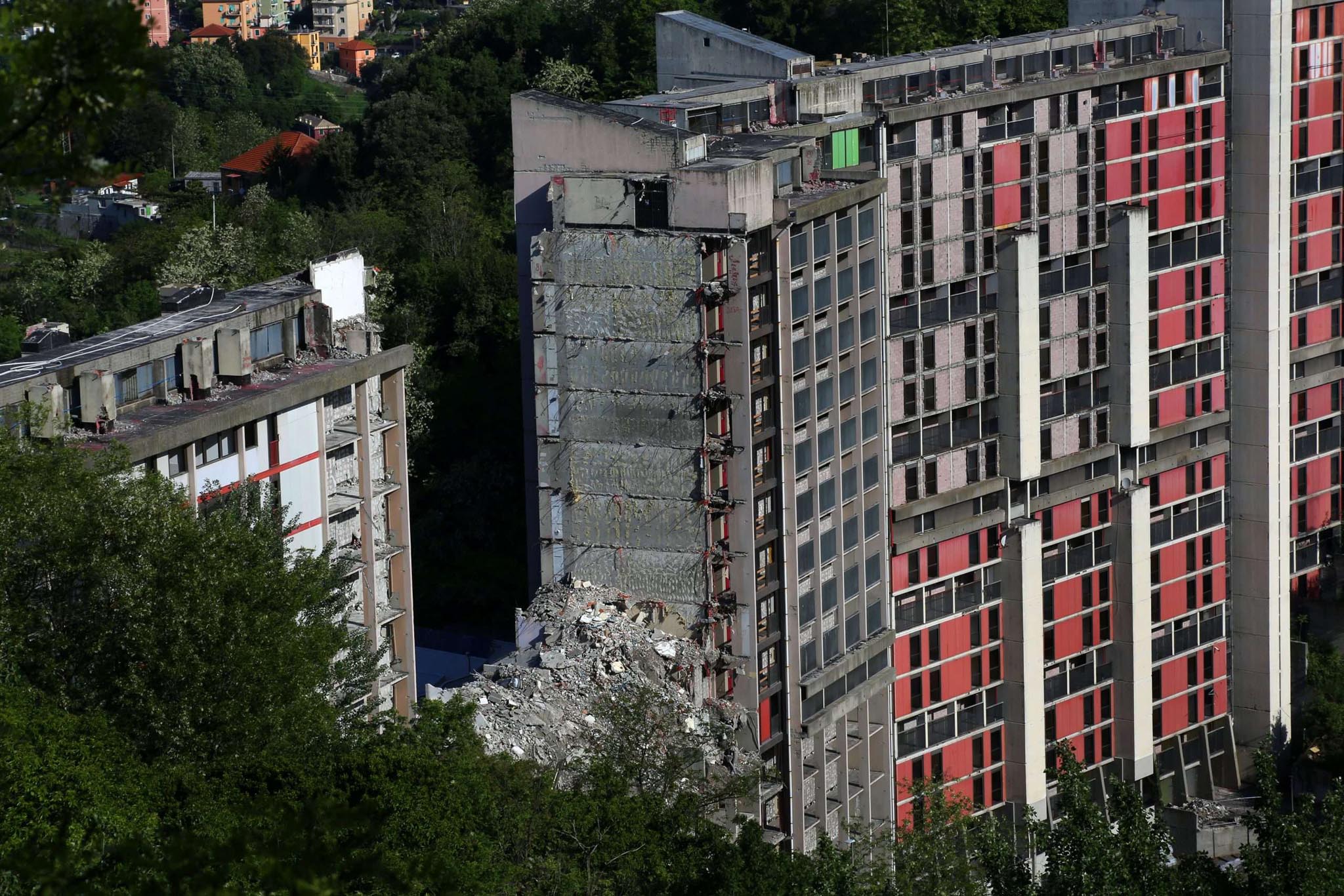 Demolizione Diga di Begato – Genova