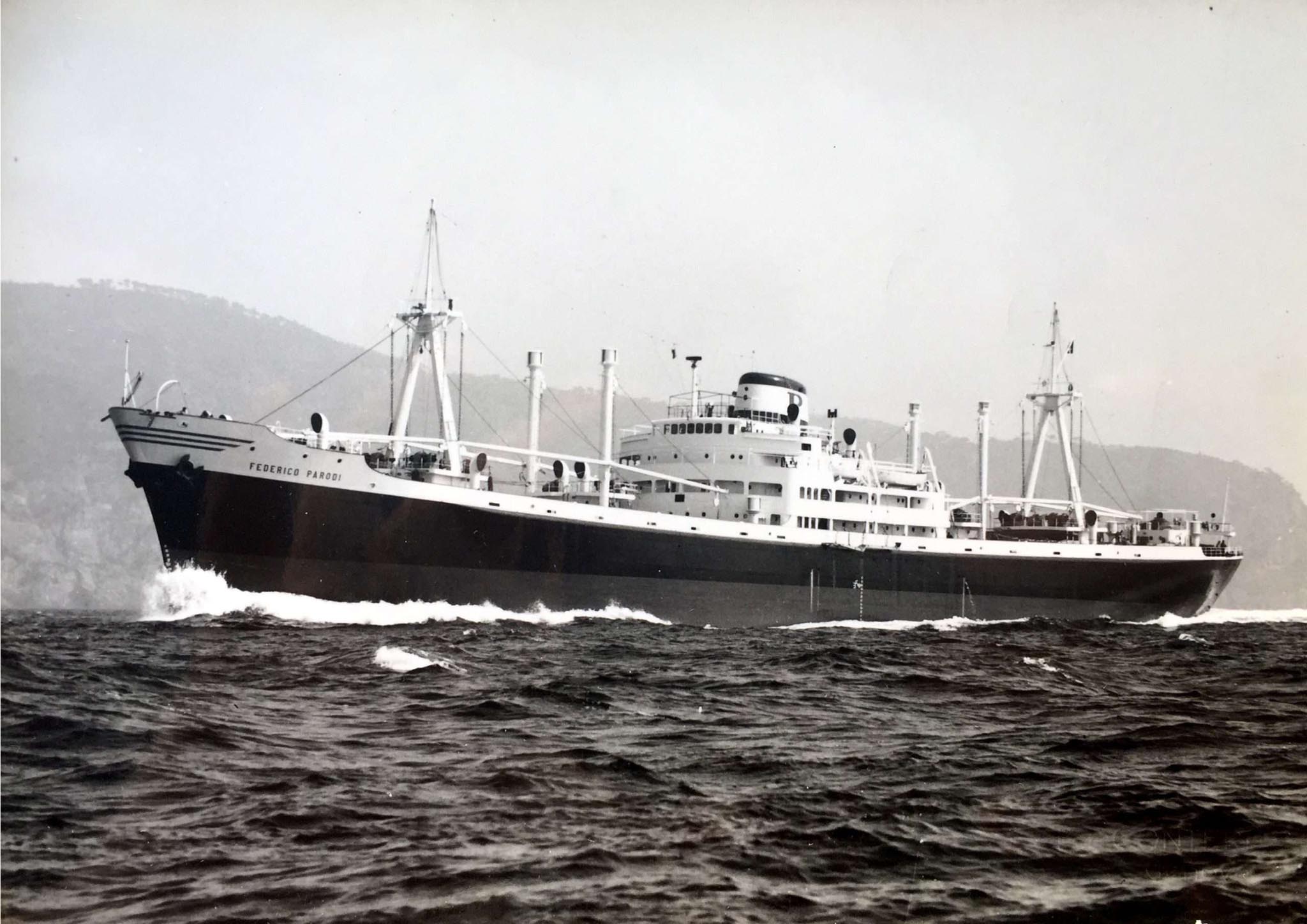70- La Federico Parodi in navigazione