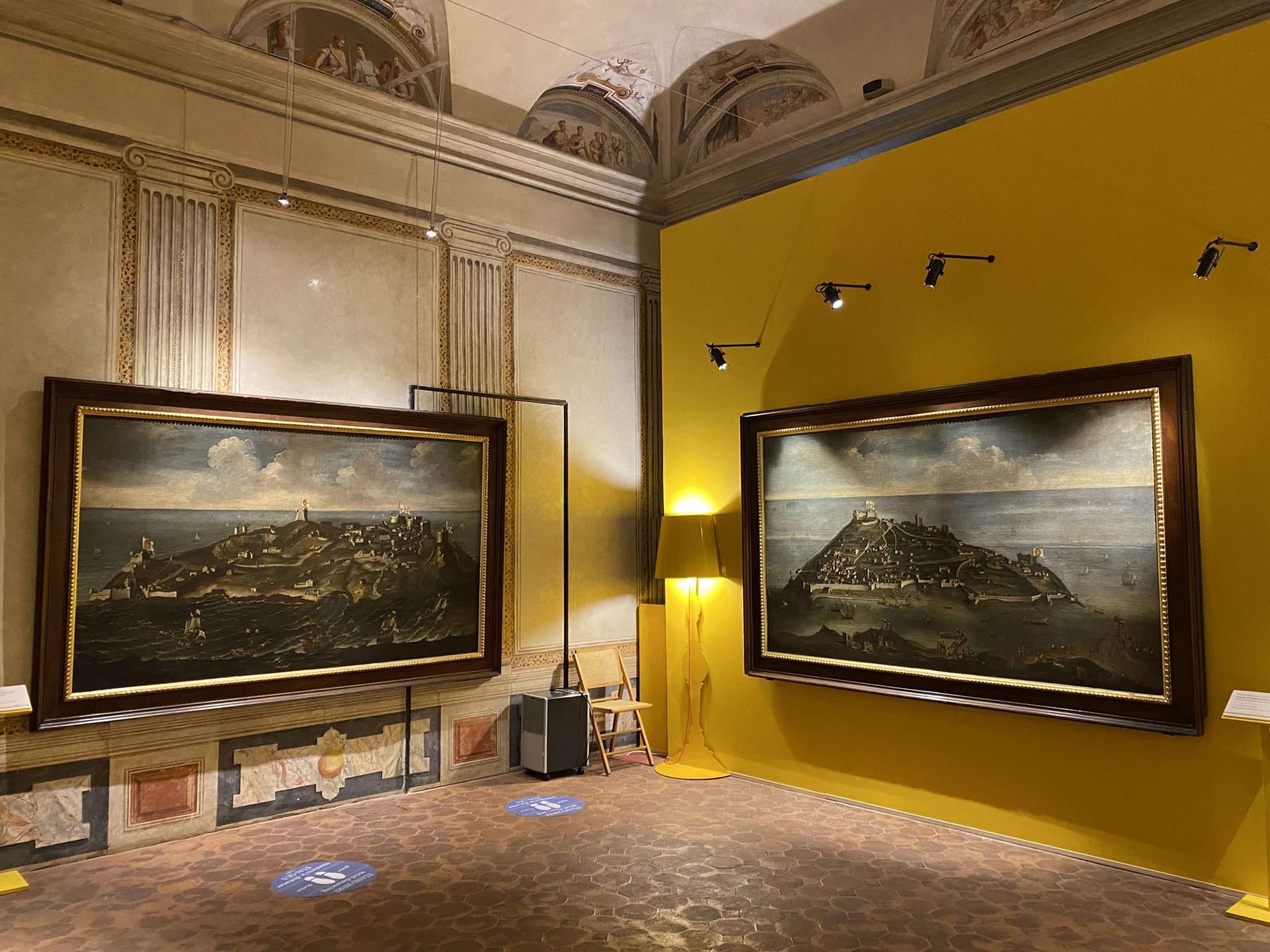 Allestimento mostra palazzo lomellino mostre cultura