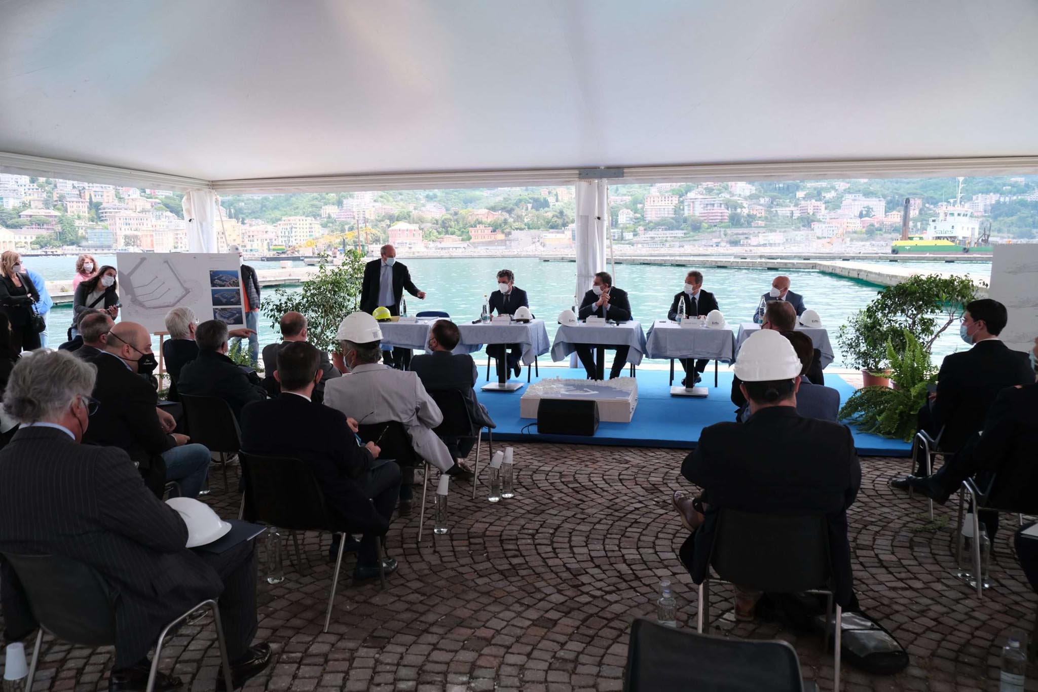 rapallo porto presentazione piano opere