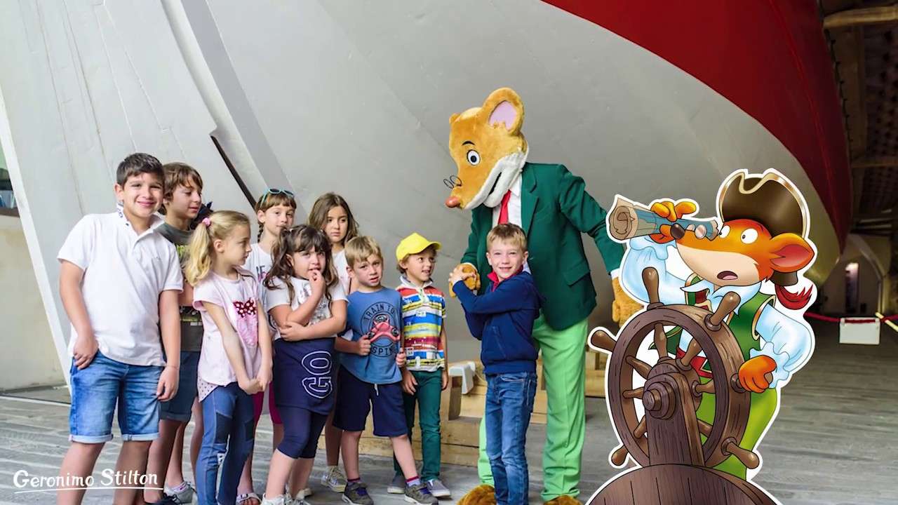 Geronimo Stilton al Galata, bambini