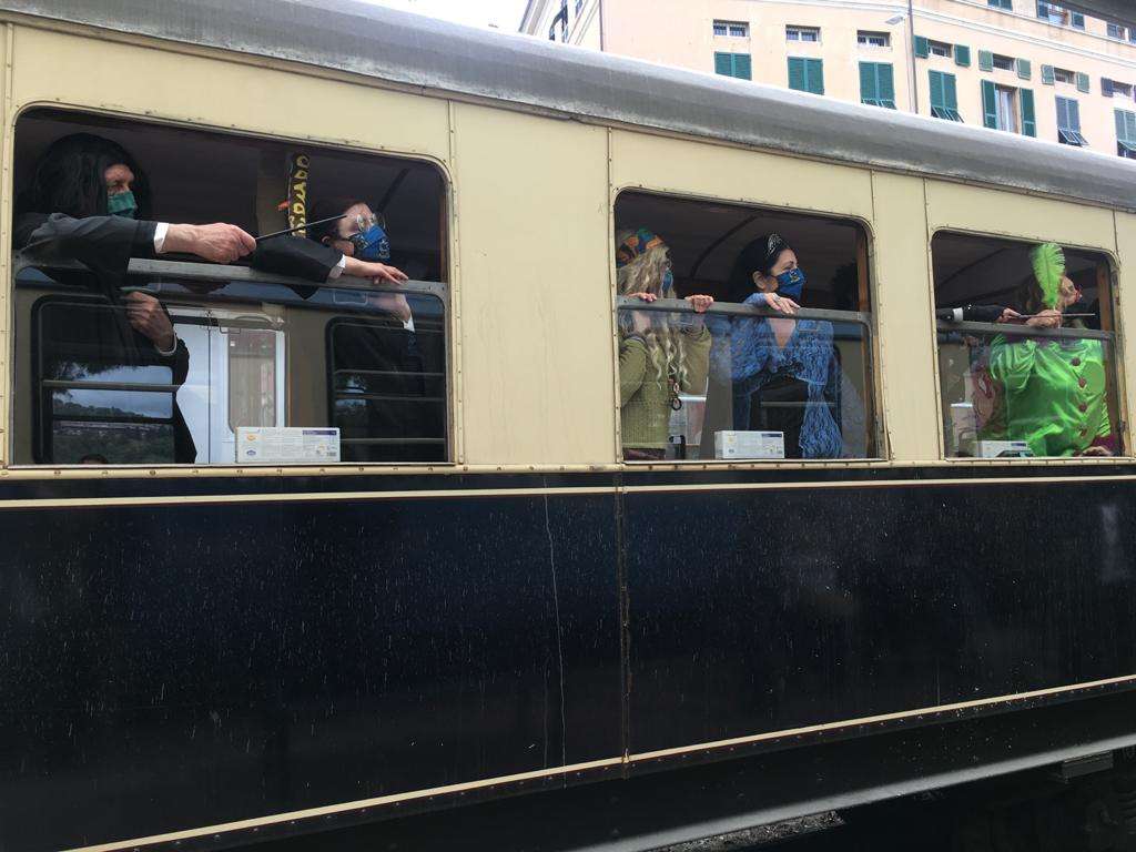 Il Trenino di Casella diventa Genova Hogwarts Express (2)