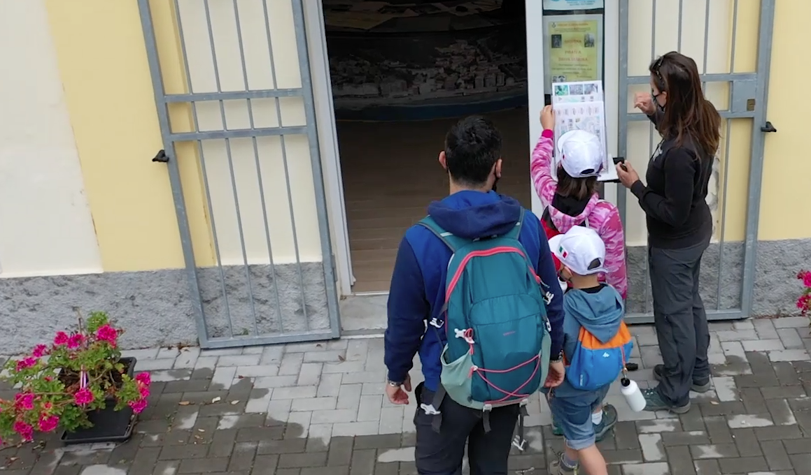 turisti famiglie