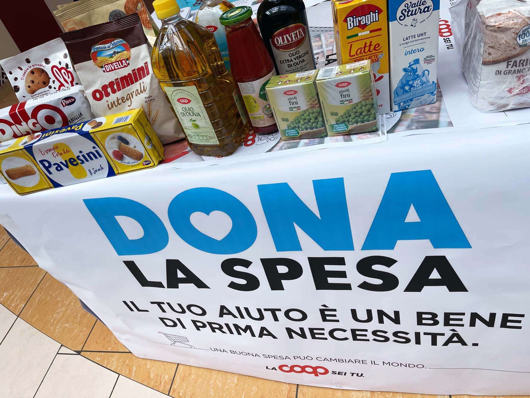 dona la spesa