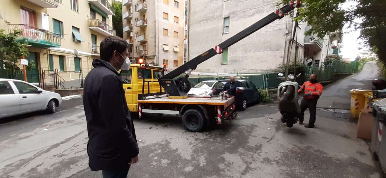 rimozione pegli operazioni