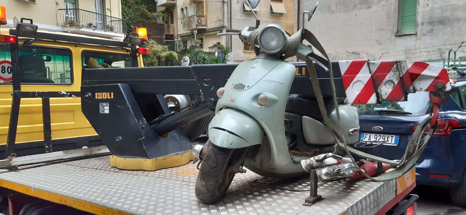 rimozione scooter pegli
