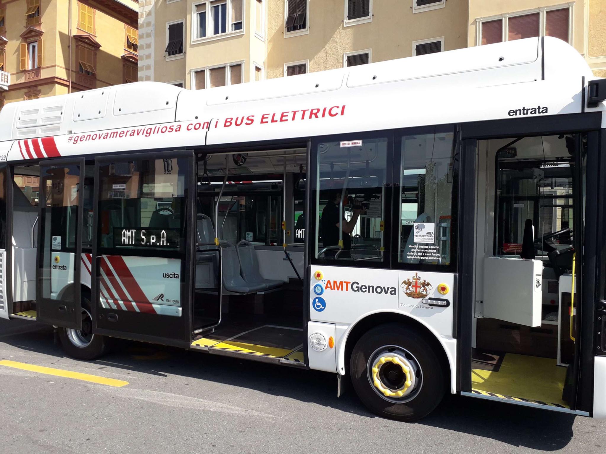 bus elettrico amt