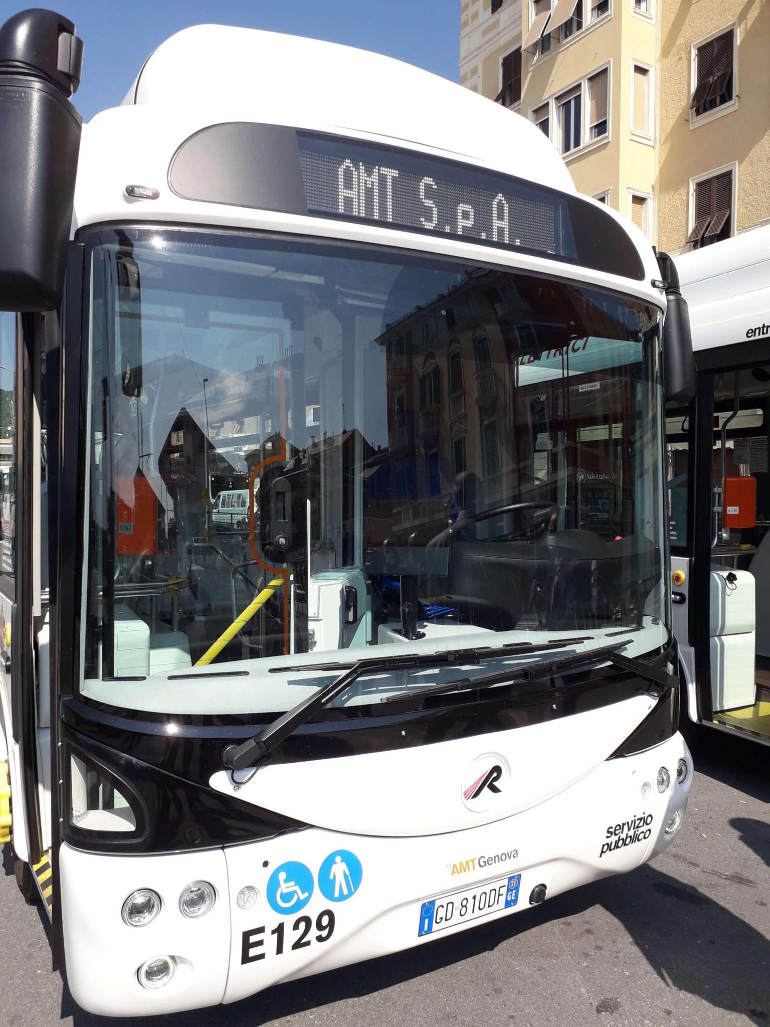 bus elettrico amt