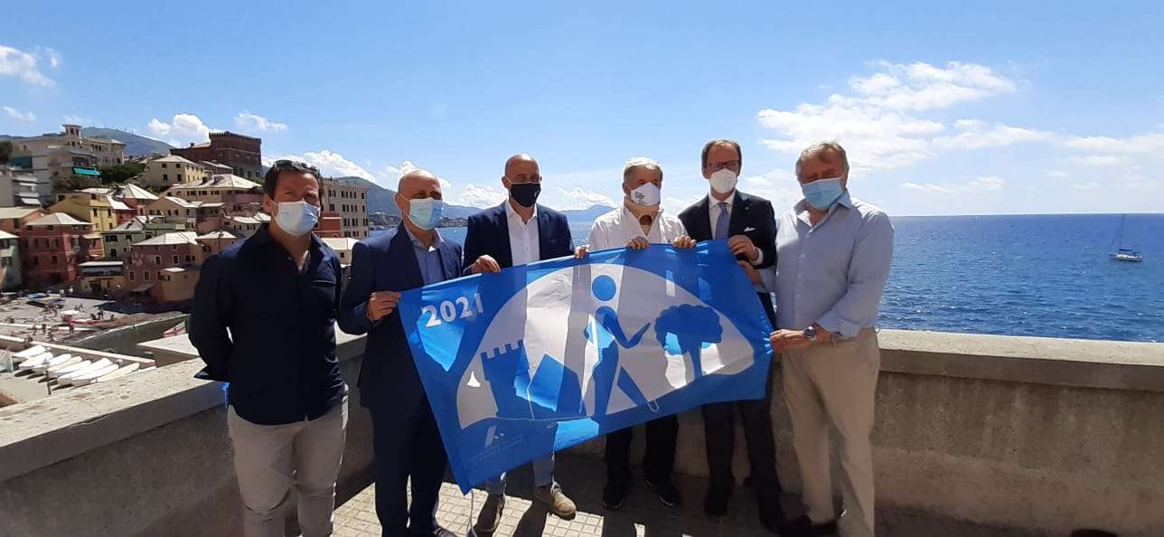 consegna bandiera azzurra Boccadasse
