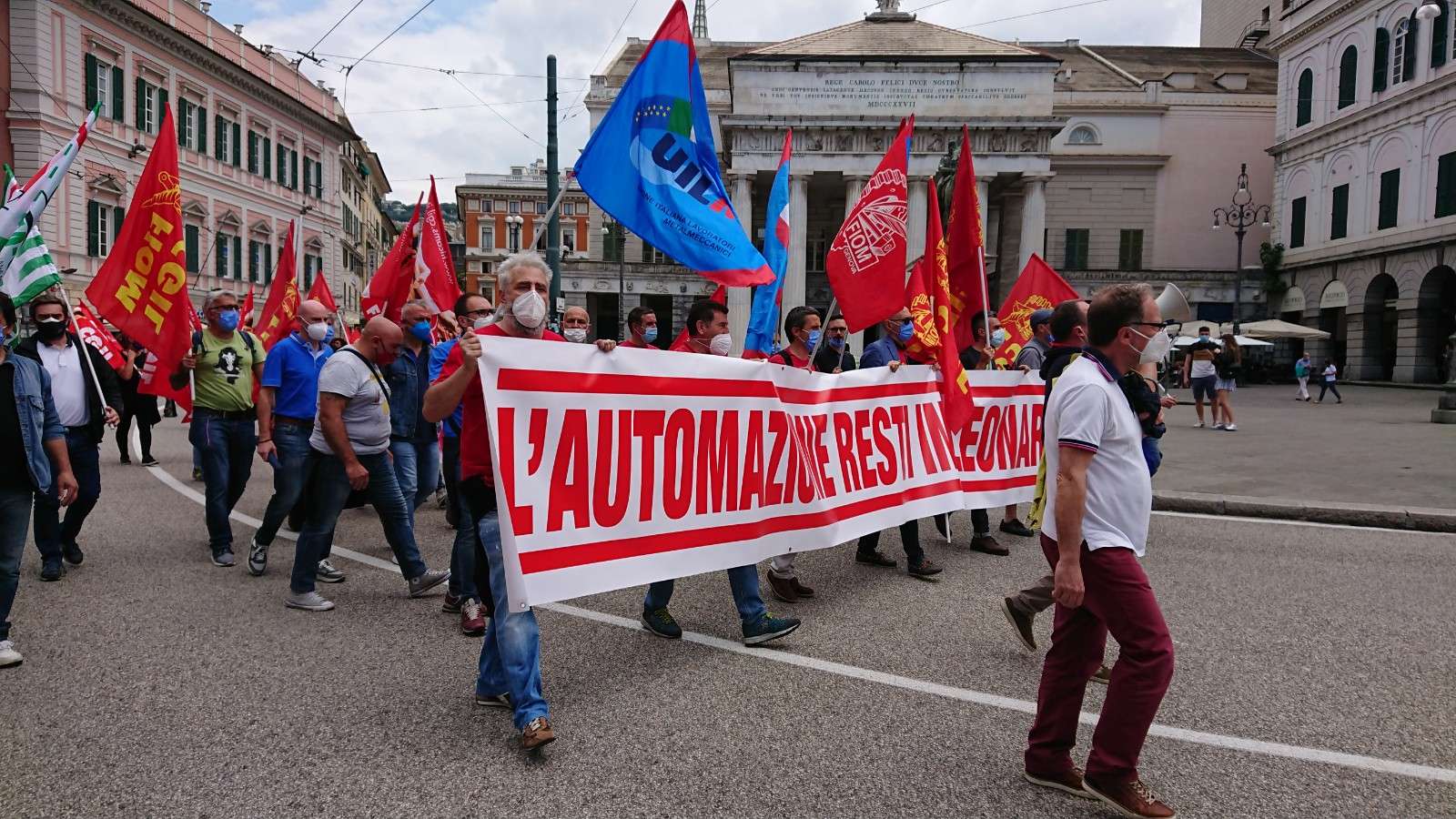 leonardo automazione sciopero