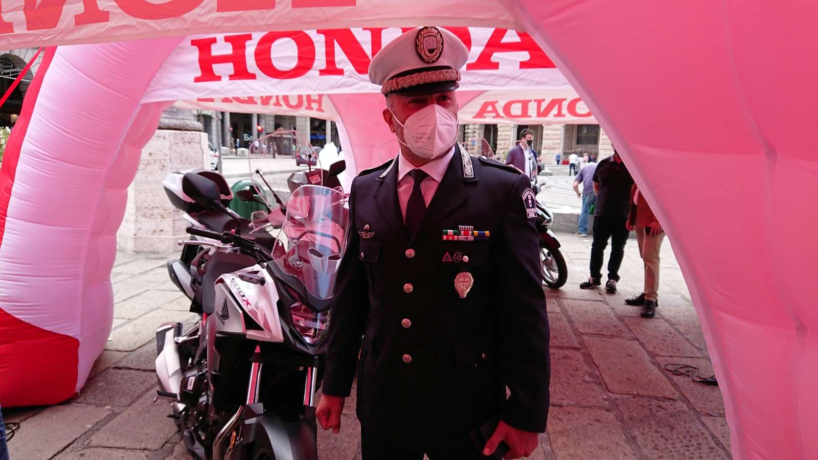 moto honda comandante gian luca giurato