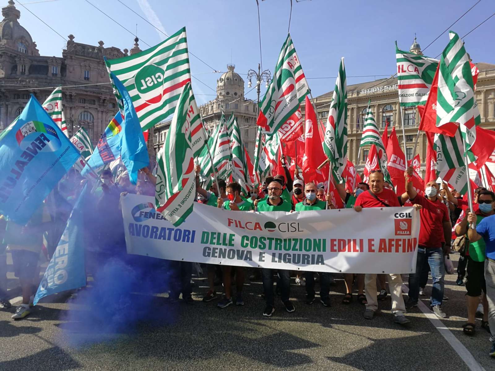 edili genova sciopero