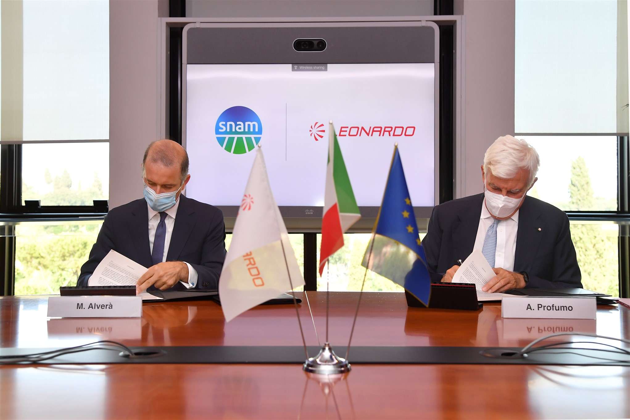 Firma Leonardo Snam