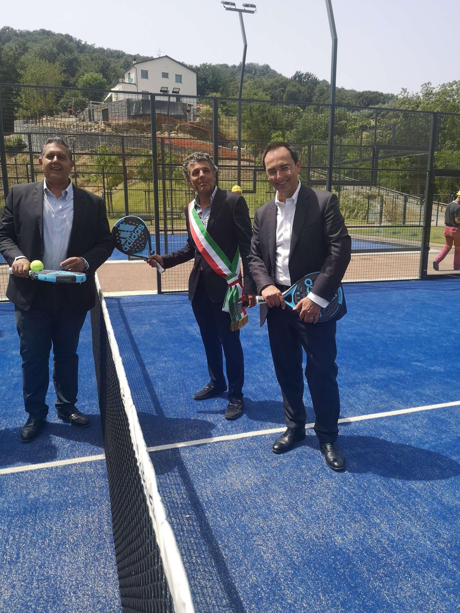 GRUPPO IREN_InaugurazioneDepuratoreRapallo_Toti Pres Regione Liguria_Bagnasco Sindaco Rapallo_Armani AD Gruppo Iren