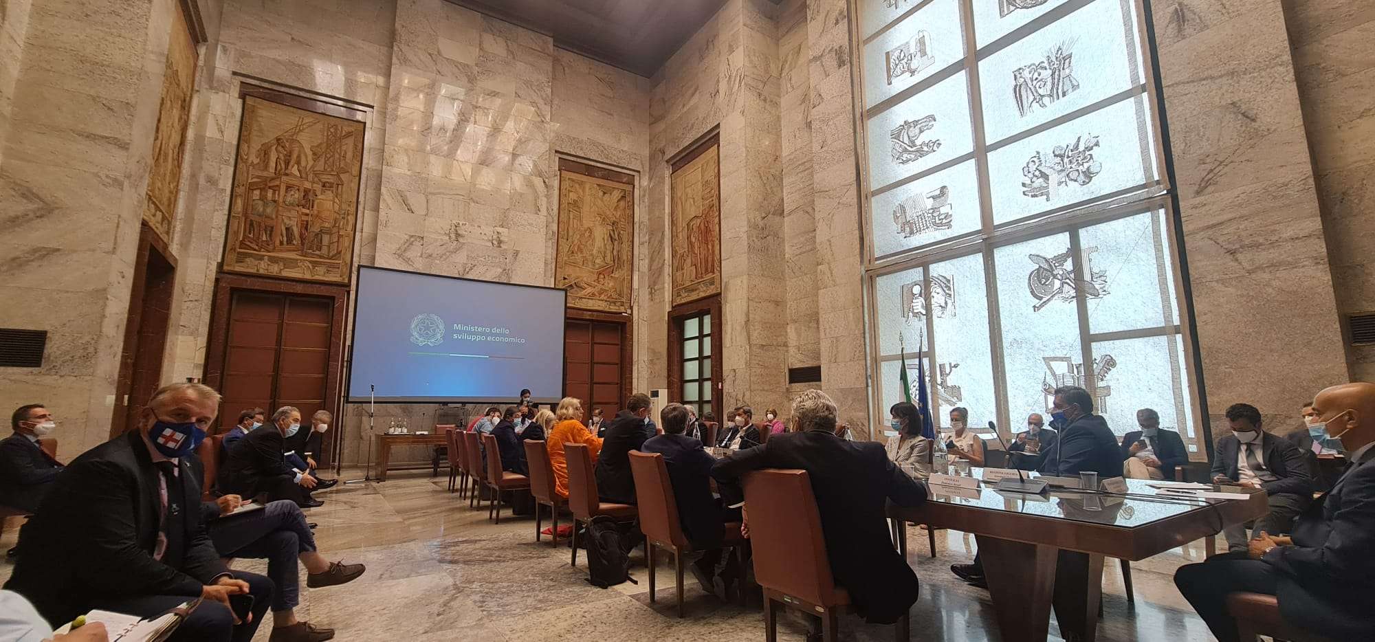incontro al mise