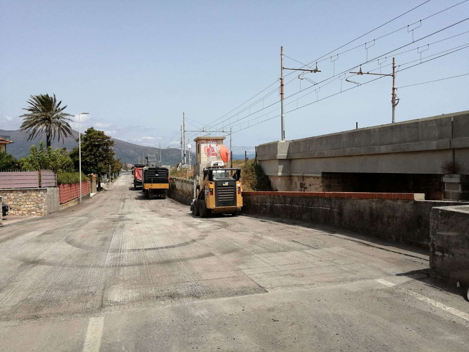 lavori asfaltatura viale che guevara