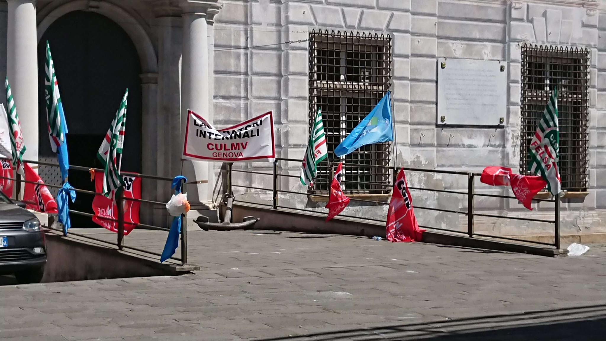 culmv porto ge lavoro sciopero