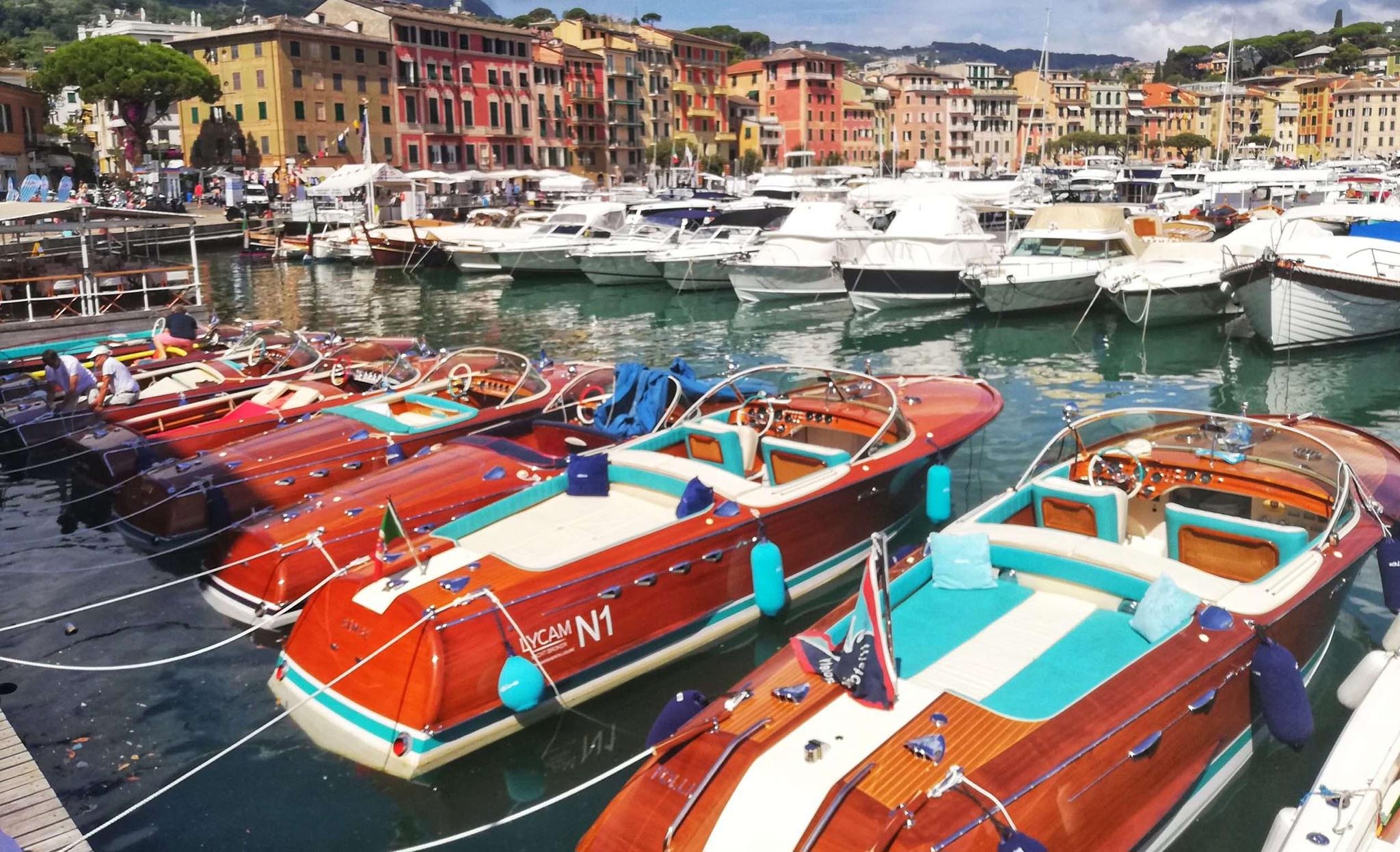 primi arrivi al Tributo a Carlo Riva di Santa Margherita Ligure 2021