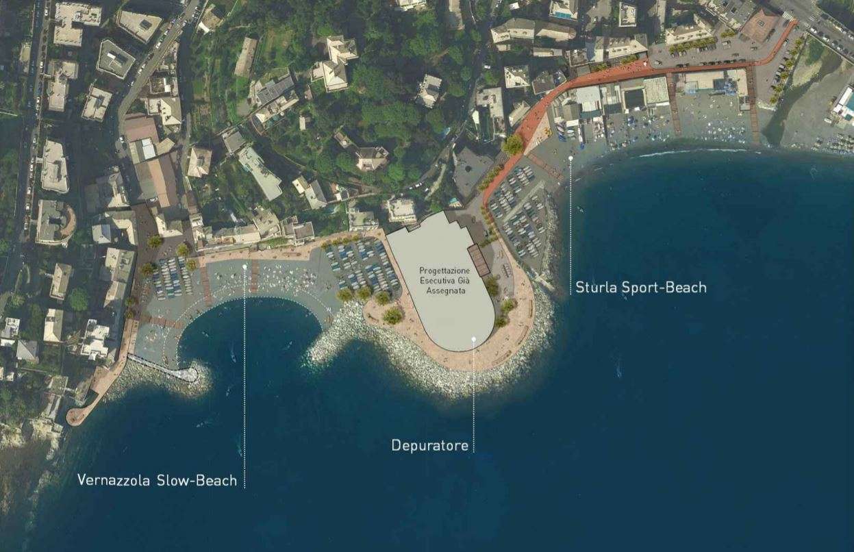 rendering litorale sturla vernazzola