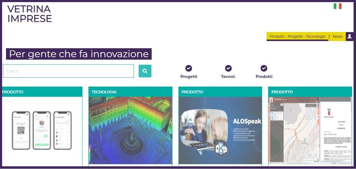 vetrina imprese