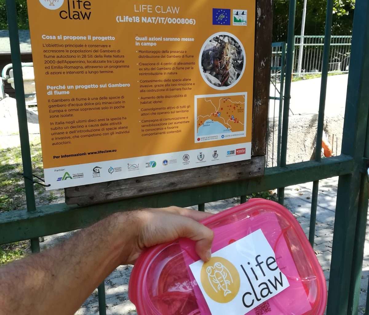 Progetto Life Claw_attività geocaching