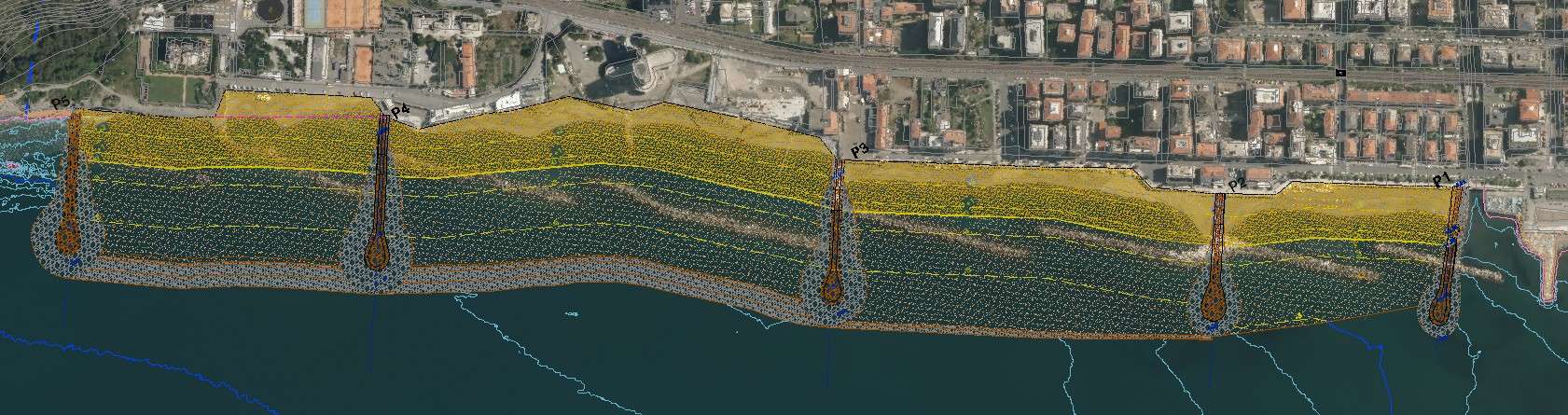 Progetto definitivo difese a mare Chiavari