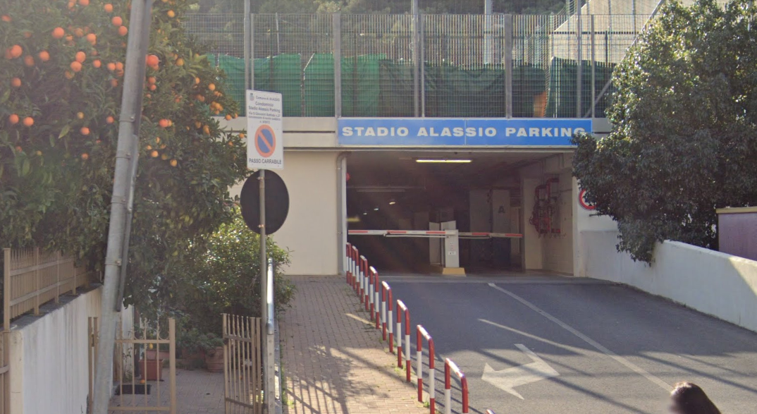 alassio stadio parking