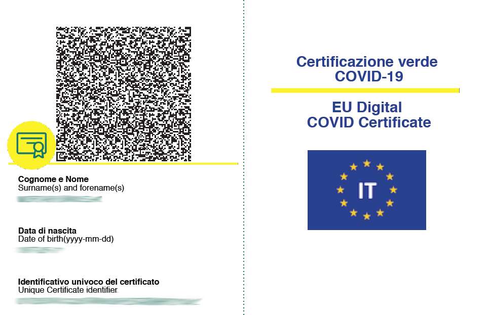 certificazione verde green pass