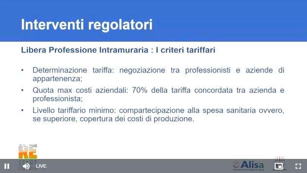 interventi regolatori 2 tariffe