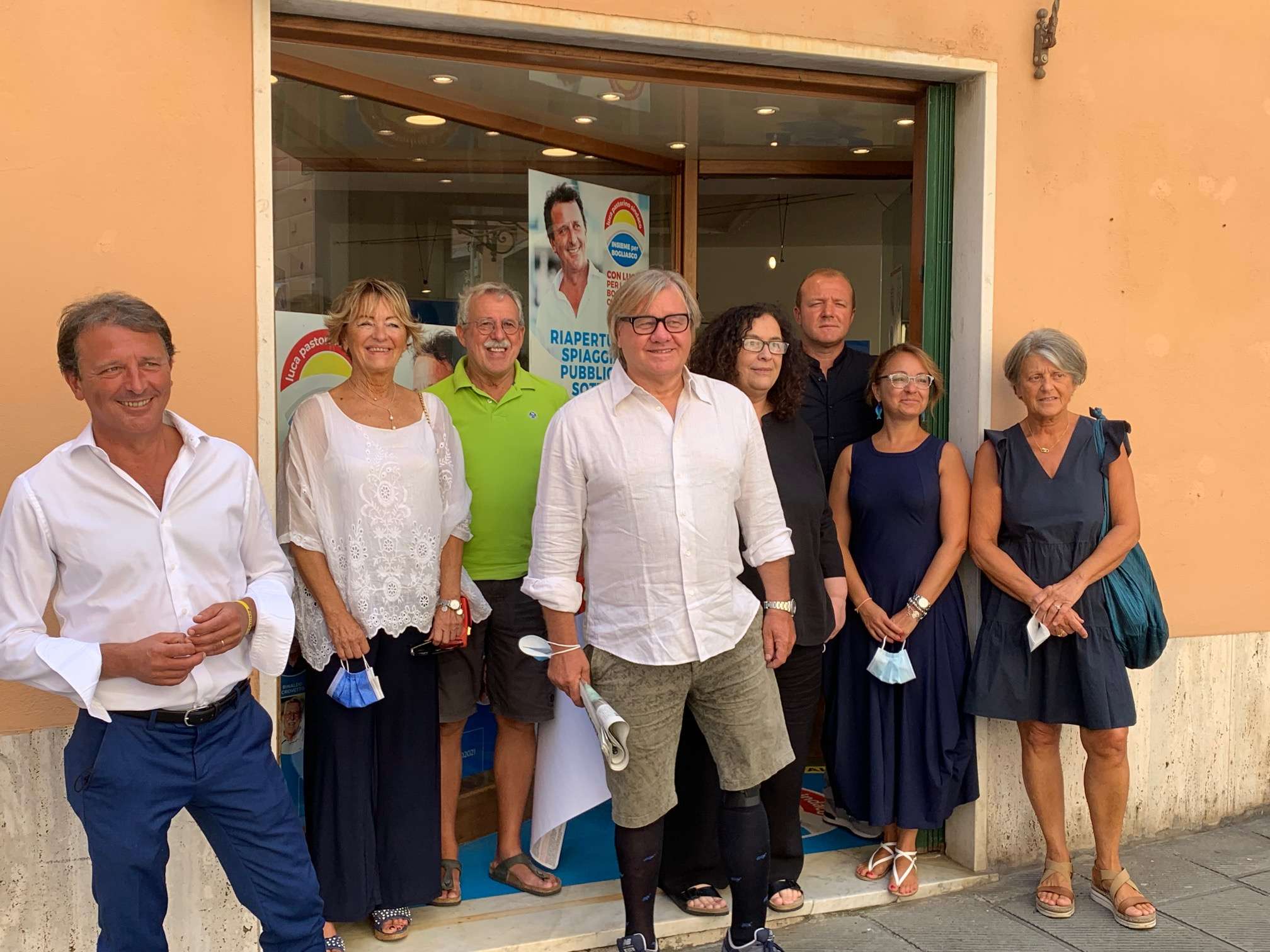 Luca Pastorino e candidati