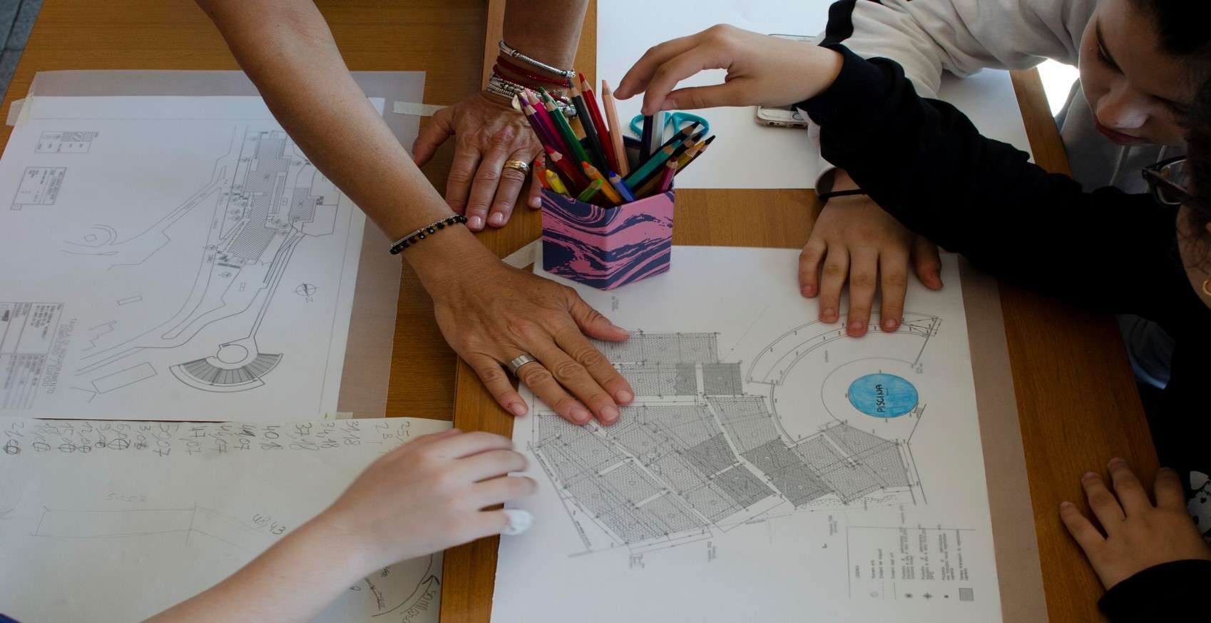 Anfiteatro Tosca Bercilli – progettazione con i ragazzi dell’IC Teglia