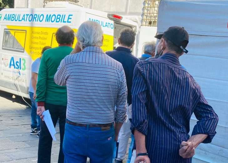 caricamento ambulatorio mobile
