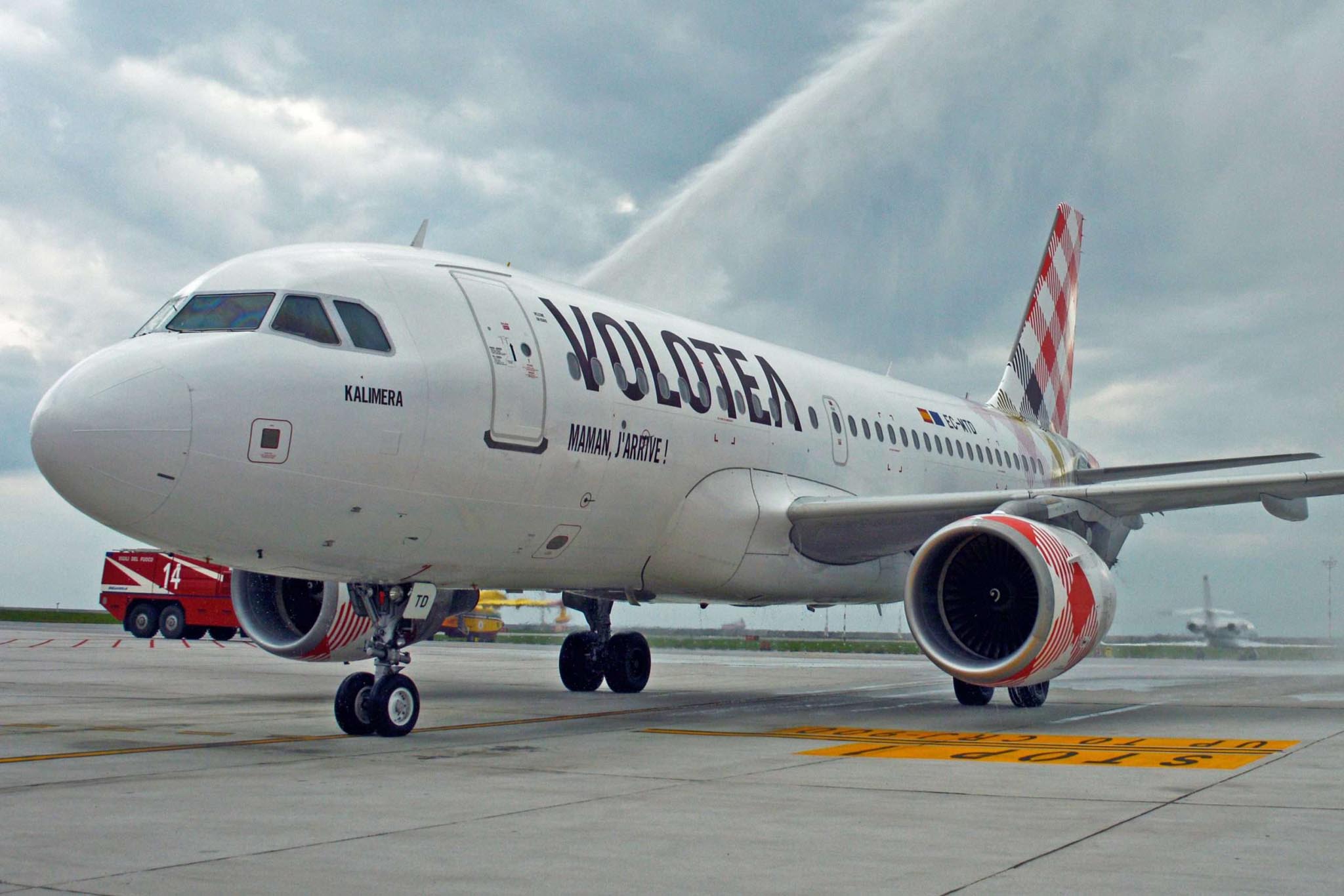 A319 Volotea a Genova