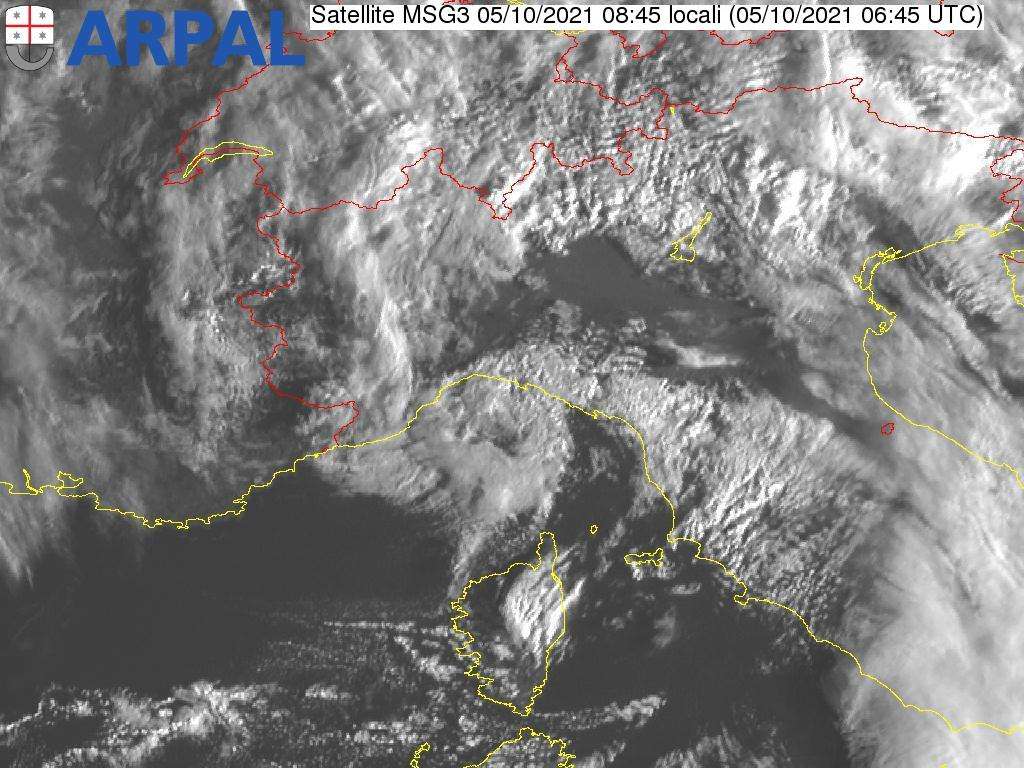 satellite liguria 5 ottobre