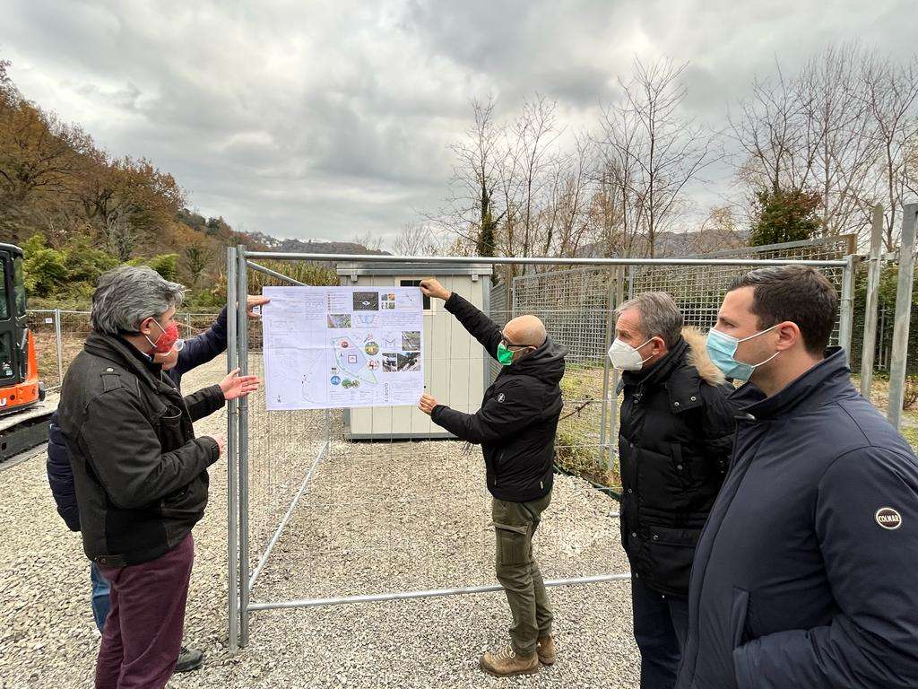 1221 avvio lavori strada Leivi 1