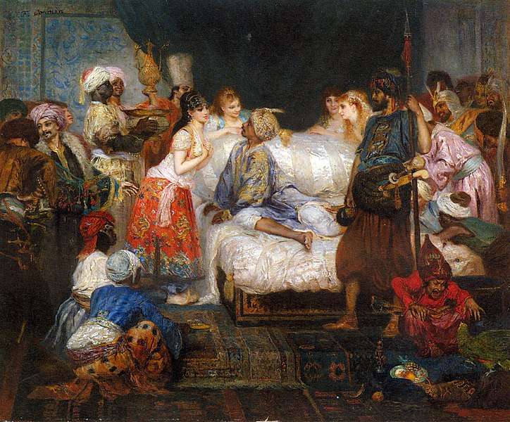 Cormon_Fernand_Le_harem_Oil_On_Canvas