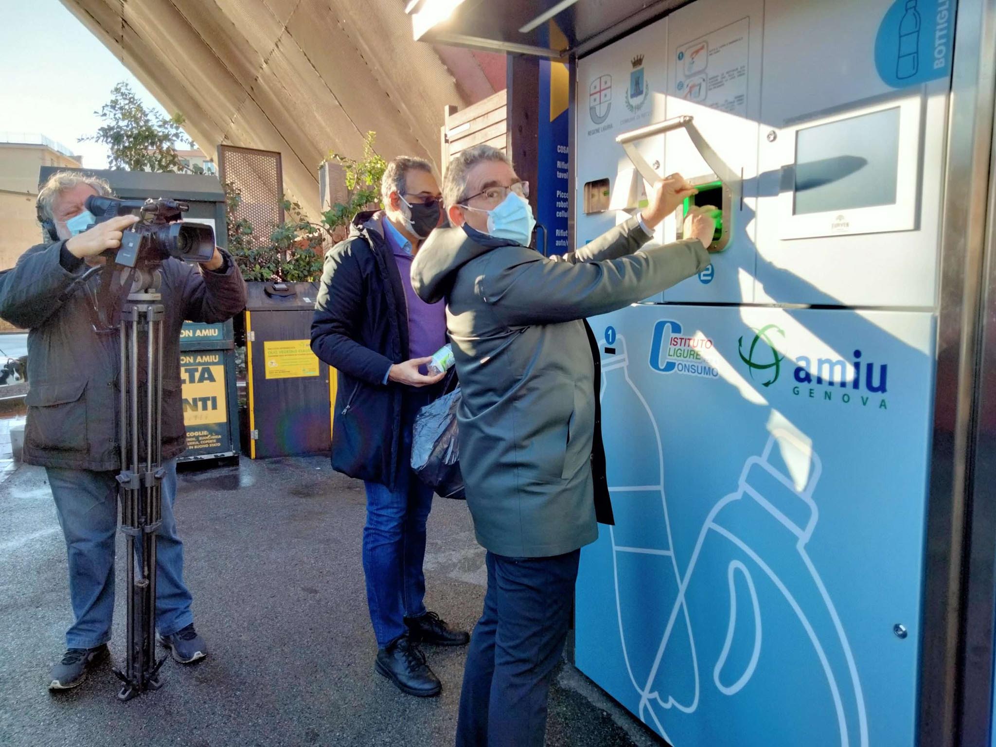 eco compattatore plastica recco