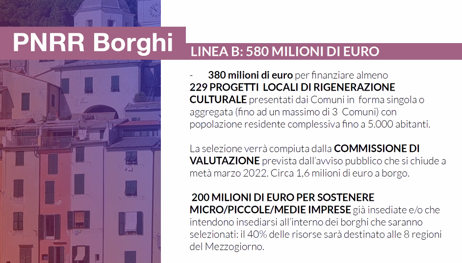 bando borghi linea b