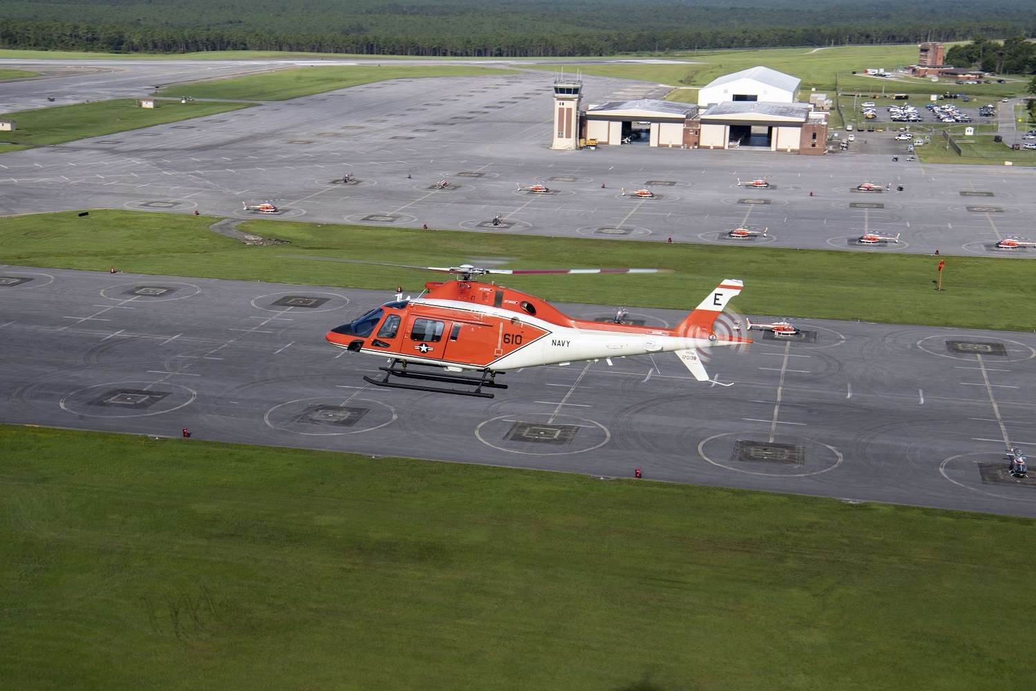 TH-73A Thrasher Arrival at NAS Whiting Field